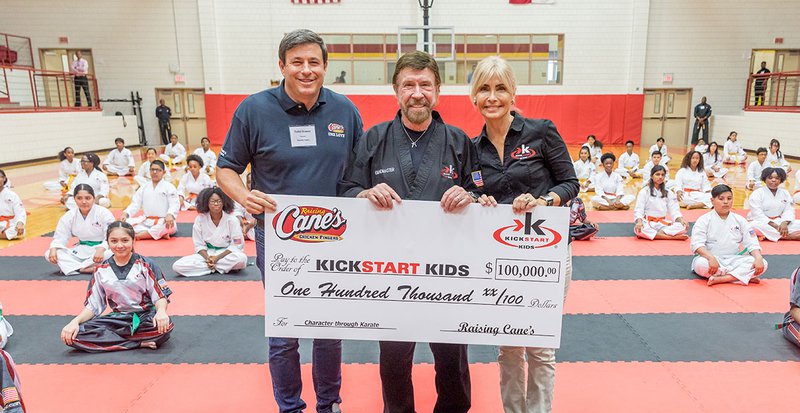Raising Cane's Donates $100,000 to Kickstart Kids