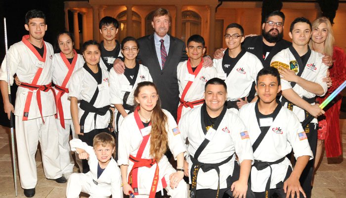 Chuck and Gena Norris